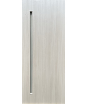 Line Glass-01 Шимо ваниль, со стеклом сатин